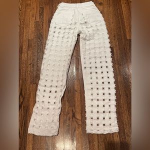 Revive denim beachwood white jeans 23